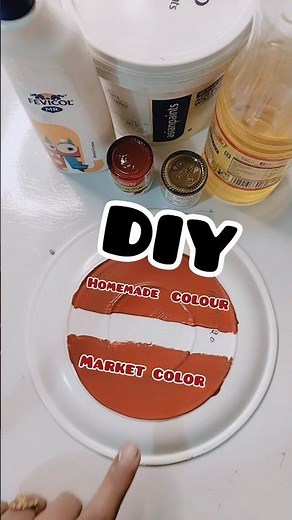 DIY Terracotta Colour kaise banaen | #shorts #diy #homemade #terracotta