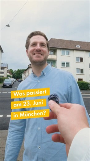 Bist du am 23. Juni in München? Das musst du sehen!