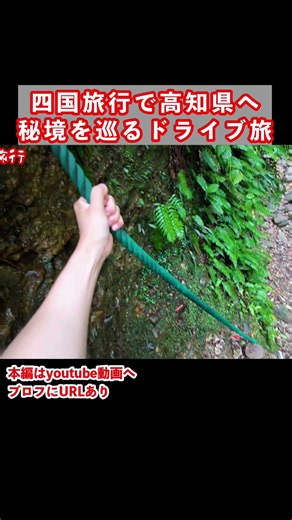 ヤバい秘境を歩く！高知県ドライブ旅の思い出