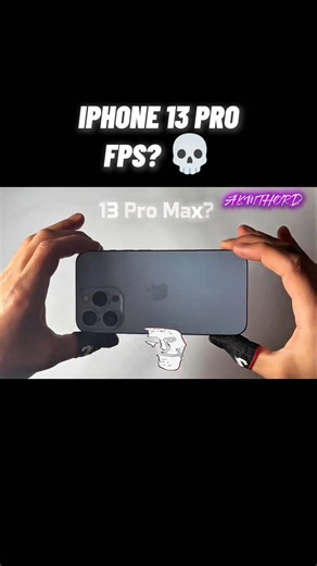 IPHONE 13 PRO FPS? 💀 #shorts #youtubeshorts #pubgmobile #bgmi #gamingshorts #amirkhanvoice