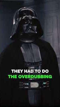 Darth Vader's Voice Was Almost COMPLETELY Different!