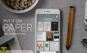 iPhone 的最佳筆記簿！最佳畫畫 App “Paper” 登陸 iPhone, 功能界面大變身