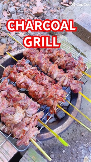 Grilled Skewered Hedgehog Meat