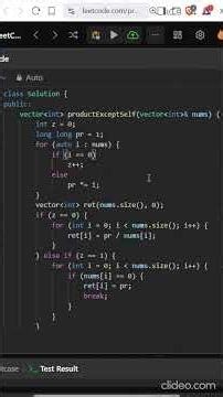 238. Product of Array Except Self | Editorial | Leetcode #coding #trending