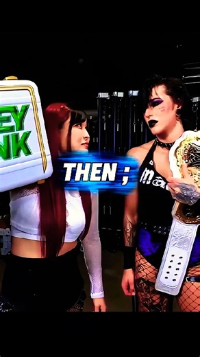 Rhea Ripley & Iyo Sky Them vs Now Edit #wwe #raw #iyo #rhea #viral