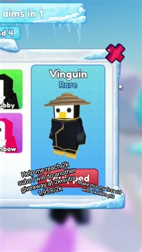 Free Roblox game code!!! #roblox #giveaway #viral #rblx #robloxknockout #robloxgiveaway