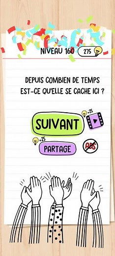 Brain test niveau 160 - Trouve tous les animaux dans l'image