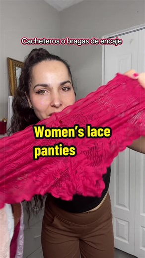 Women’s lace panties Cacheteros o bragas de encaje. #lacepanties #cacheterosdeencaje #cachetero #braga #ropainteriorfemenina @FINETOO