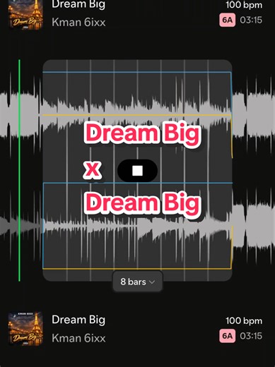 Replying to @jordangarciamailgmail.co Dream Big ♾️ Dream Big Kman 6ixx ‼️ #overlap #fyp #viral #spotifymix #spotify