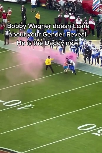 I guess he wanted a Boy. #nfl #mnf #genderreveal #parenting #rg3 #griffinfamily