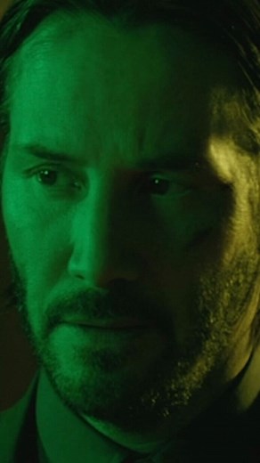 I'm envious of that cheek kiss. 😔 John Wick is streaming for free on Pluto TV. | Pluto TV