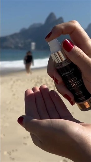 O segredo para cabelos saudáveis na praia!