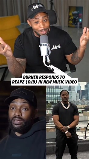 Internet Ready 🧠 Ackhiii 📡 on Instagram: "Burner (37) responds to Reapz (OJB) in his new music video… 🎥 Watch my full breakdown on my YouTube channel 👉 Link in my bio"