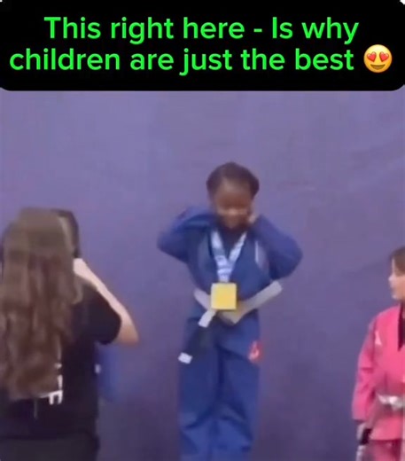 2.9M views · 91K reactions | This girl here shows us all how it should be done…amazing video  #amazing #kids #children #olympics #sports #goodsport | Adam Parkinson | Facebook