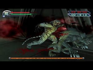 Altered Beast (2005) Weretiger Beating Up Werewolf Kemoryona ケモリョナ