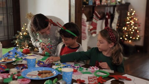 American Greetings 13'' Large Red Gift Bags, Stripes, Polka Dots and Plaid (12 Bags)