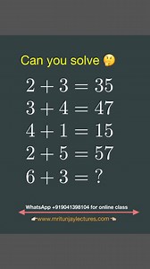 204K views · 333 reactions | #reasoning #reasoningquiz #reasoningquestions #maths #basics #fundamentals #math #fbreelsvideo #sharingiscaring #review #satmath #satexam #SATPrep #mathtutorial #reelsinstagram #infiniteguru #LETEXAM #civilservice #exams #reviewer #algebratutor #mathreview #boardexams #college #AdmissionTest #olympiedmath #mathchampions | Mritunjay Lectures | Facebook