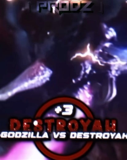 EVOLVED GODZILLA VS DESTROYAH
