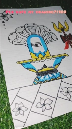 how to draw shivling #art#drawing