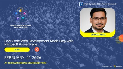 Low Code Web Development Made Easy with Microsoft Power Pages | Jerald Felix