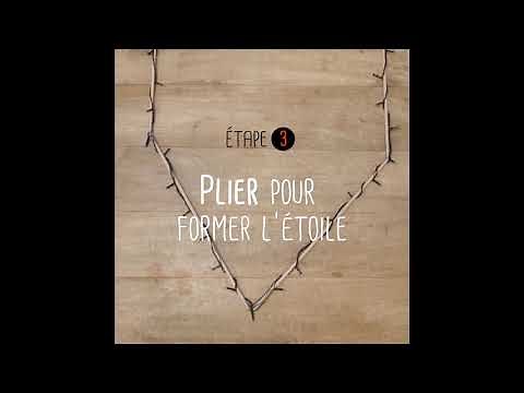DIY Noël : fabriquer étoile lumineuse | Idée déco de Noël originale