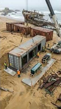 Rusted Containers to Beachfront Villa: The Ultimate DIY 🏖️