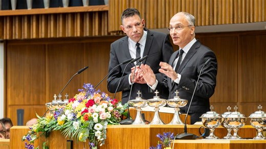 9.9K views · 554 reactions | The end of confusion and the beginning of understanding … During the Pentecost service, Apostle Helge Mutschler called on the congregation to speak to everyone in their own language. Here is the video. | New Apostolic Church | Facebook