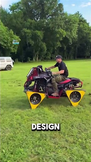 Creating a triangular-shaped car wheel