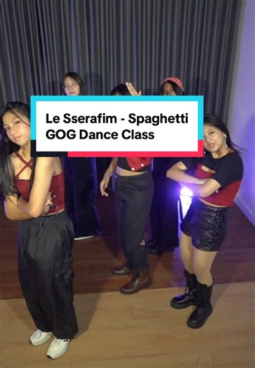 Le Sserafim Spaghetti Dance Class in Denpasar
