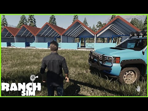 COMECEI A CONSTRUÇÃO DO CURRAL DAS VACAS LEITEIRAS - RANCH SIMULATOR #07