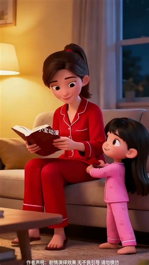 The skirt made by the little girl is so beautiful #2d #cartoon #animation