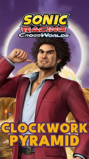 Clockwork Pyramid TSR Soundtrack in Sonic Racing CrossWorlds