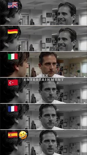 “MEEEEEH” in Multilanguage #theoffice