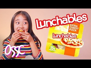 Korean Kids Try Lunchables For The First Time | 𝙊𝙎𝙎𝘾