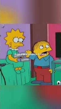 TOP 8 Ralph Wiggum funny moments#funny #movie #simpsons #fyp #moments