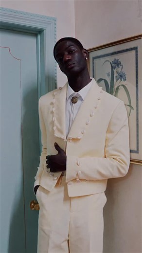 Our Cowrie Suit has always been one of our most cherished classics. So when we reimagined the suit in cream, we treated it like a love letter. Every shell hand-placed, every seam pressed like a soft confession. A familiar silhouette, now told in a softer tone. Video by: @streetstylebyquay | Kwasi Paul | Facebook