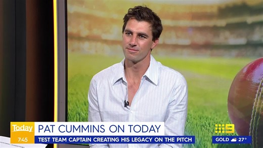Ahead of a HUGE summer of cricket, Australian captain Pat Cummins is releasing his book 'Tested' - a series of conversations with remarkable leaders like Julia Gillard, Dennis Lillee, and his wife Rebecca. 📖❤️ #9Today | WATCH LIVE 5.30am | TODAY