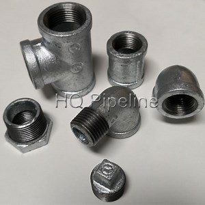 [Hot Item] ASTM A197 Malleable Iron Pipe Fittings Galvanized