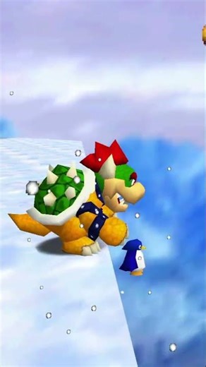 Bowser Drops Baby Penguin