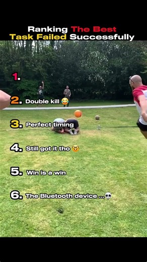 Ranking the best task failed successfully