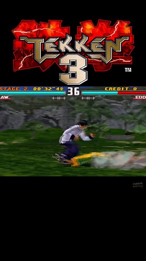 Tekken 3 Law Full Hard Mode Gameplay 😉😉😉 #fblifestyle #reels #viral #trending #tekken | Farhan Gameplay