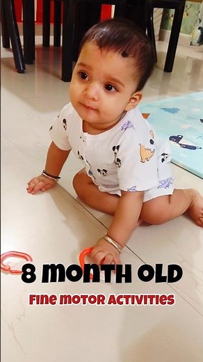 Baby Activities for 8 Month Old | Fun Learning#baby#activity ❤️👈🏻👈🏻