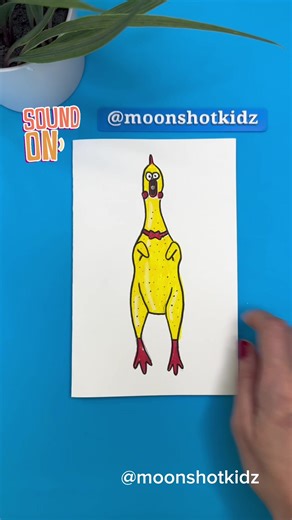 Create a Fun Rubber Chicken Interactive Card