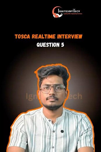 Q5) Which Framework you have used in Tosca | Tosca 100+ Real Time/Previous Interview Q & A