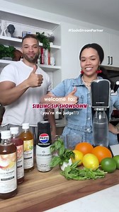 281 reactions · 3 comments | The only thing better than an ice-cold crispy soda is an ice-cold crispy soda made exactly how you like it with SodaStream. You are in control of the fizz, flavor, and ingredients. ​ Who are you choosing in the @hungrymockingbird sibling sip showdown? #PepsiMadebyMe | SodaStream USA | Facebook