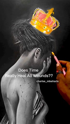 How Does This Piece make You Feel???Does Time Heal all wounds?? Let’s Discuss and Learn from each otherKindly leave a Comment and share with a Friend 🚀🙏…..I have a few limited edition prints of this artwork available..inbox me to Own a Copy | Charlse MBEH ARTS