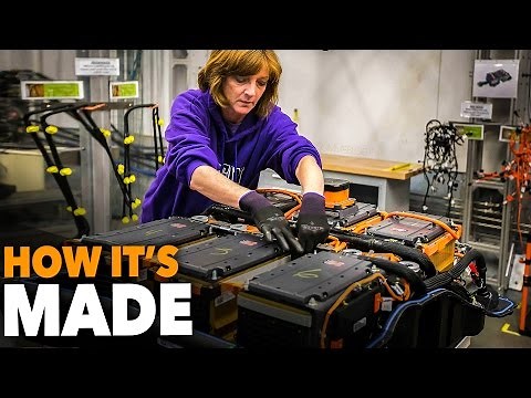 HOW IT'S MADE Mercedes-Benz Battery Production Plant Assembly Line