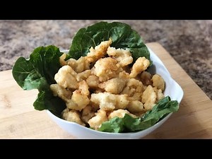 CRISPY FRIED COD FISH FILLET (chinese style) recipe