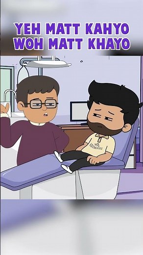 Yeh matt khayo, woh matt khayo #doctor #diet #dietplan #Humor #Funny #Viral #Animation #Indian