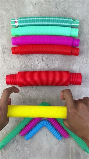 Oddly Satisfying ASMR with a Full Spectrum of Colors #creative #crunchy #asmr #satisfying #diy